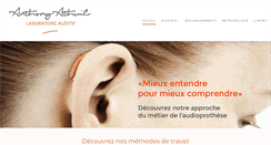 Desktop Screenshot of laboratoireaa.com