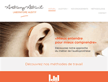 Tablet Screenshot of laboratoireaa.com